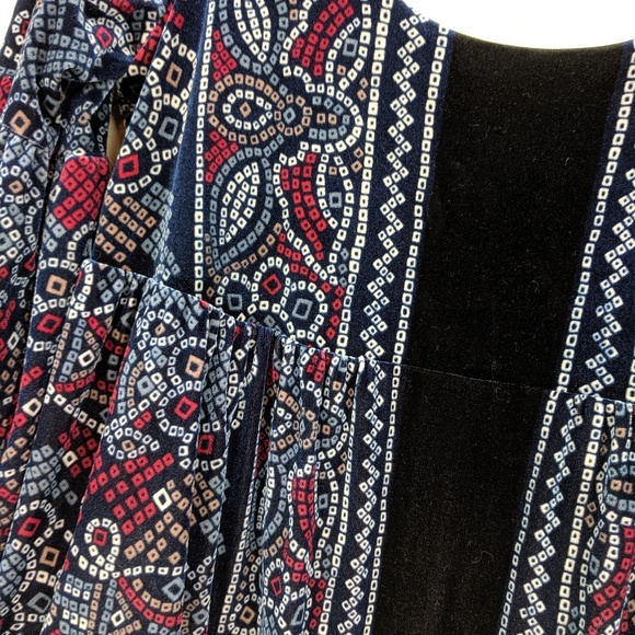 Free People Oh So Easy Babydoll Velvet Dress - Picture 6 of 9